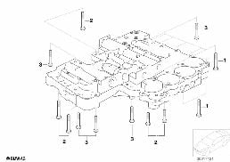 A5s300j monteringsdetaljer vaexelsats diagram for BMW 3 Series E36 320i