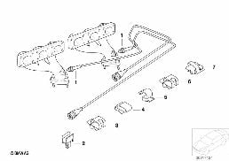 Necess.de montage de sonde lambda diagram for BMW 3 Series E46 330i
