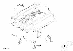 Acoustique moteur diagram for BMW 7 Series E38 735iL