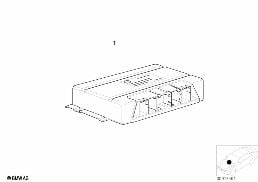 CONTROL UNIT EGS, PROGRAMMED diagram for BMW 3 Series E46 318i