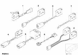Microcontacteur diagram for BMW 5 Series E39 525td