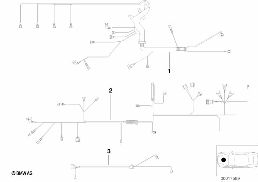 ENGINE WIRING HARNESS diagram for BMW 3 Series E46 318i