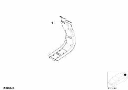 CABLE COVERING diagram for BMW 3 Series E36 318is