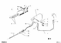 FUEL TANK MOUNTING PARTS