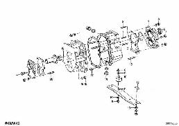 ZF S5-16 HOUSING+ATTACHING PARTS