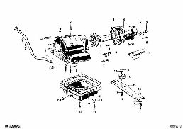 ZF 3HP20 HOUSING+ATTACH.PARTS