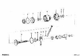 BW 65 PLANET WHEEL SET/OUTPUT