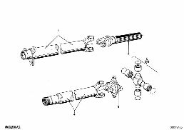 DRIVE SHAFT ATTACH.PARTS CENTER BEARING