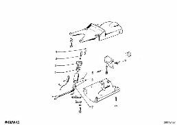 轉嚮鎖止器/點火開關 diagram for BMW 2.5CS-3.0CSL 3.0CSL