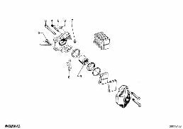 REAR BRAKE-SCHEIBENBREMSE