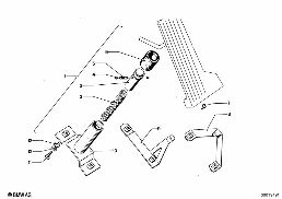 ACCELERATOR PEDAL - STOPPER