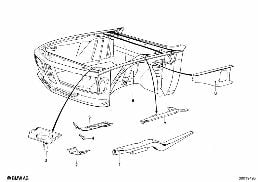 FRONT BODY-ENGINE SUPPORT