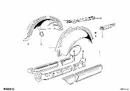 REAR WHEELHOUSE/ENTRANCE PARTS