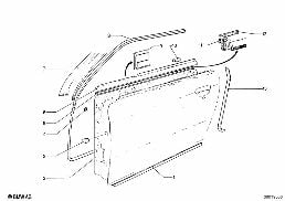 DOOR WEATHERSTRIP FRONT