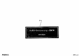 LABEL diagram for BMW 2.5CS-3.0CSL 2.5CS