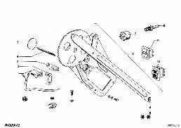 DOOR WINDOW LIFTING MECHANISM FRONT diagram for BMW 2.5CS-3.0CSL 2.5CS