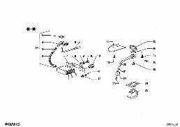 ELECTR.DRIVE SLIDING ROOF diagram for BMW 2.5CS-3.0CSL 3.0CS