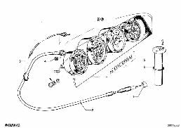 SPEEDO CABLE ATTACHING PARTS