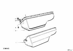 오일팬 diagram for BMW 1502-2002tii 2000tii
