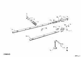 TIMING GEAR - INTAKE VALVE/EXHAUST VALVE diagram for BMW 1500-2000CS 1800ti