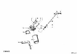 오일 공급 diagram for BMW 1502-2002tii 2000tii
