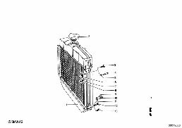 RADIATOR diagram for BMW 1502-2002tii 2002