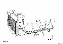 COOLANT HOSE diagram for BMW 1502-2002tii 2002