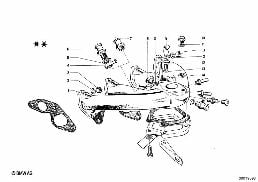Tubuladura de aspiracion diagram for BMW 1502-2002tii 2002