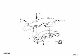 Colector de escape diagram for BMW 1502-2002tii 2002turbo