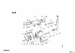 Abgasschadstoff-Reduzierung-Luftpumpe diagram for BMW 1502-2002tii 1602