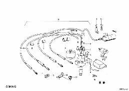 IGNITION WIRE diagram for BMW 1500-2000CS 2000tii