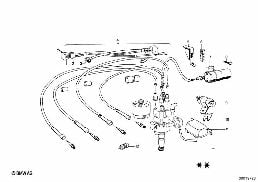 IGNITION COIL/SPARK PLUG diagram for BMW 1500-2000CS 2000tii