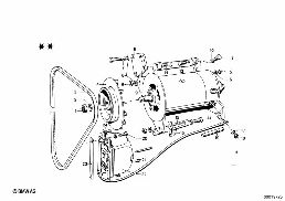 Εναλλάκτης επιμέρους εξαρτήματα diagram for BMW 1502-2002tii 1602