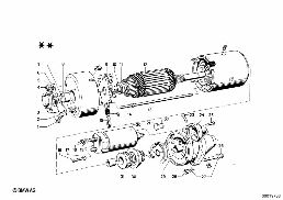 Μίζα επιμέρους εξαρτήματα diagram for BMW 1502-2002tii 1602