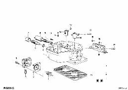 Piezas adicionales de carburador diagram for BMW 1502-2002tii 2002