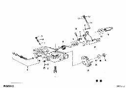 Piezas adicionales de carburador diagram for BMW 1502-2002tii 2002
