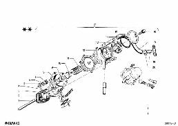 FUEL SUPPLY/PUMP/FILTER diagram for BMW 1502-2002tii 1602