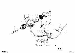 FUEL SUPPLY/PUMP/FILTER diagram for BMW 1502-2002tii 1602