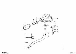 높이압력센서 diagram for BMW 1502-2002tii 2002turbo