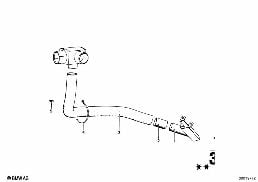 Silencieux d'admission / Filtre diagram for BMW 1502-2002tii 2002
