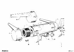 흡기 사일런서/필터 diagram for BMW 1502-2002tii 2000tii