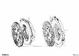 CLUTCH diagram for BMW 1502-2002tii 2002
