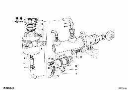 CLUTCH CONTROL diagram for BMW 1502-2002tii 2002