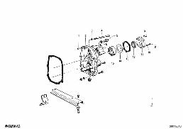 GETRAG 235 HOUSING+ATTACHING PARTS diagram for BMW 1502-2002tii 2002