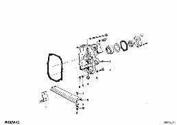 GETRAG 235 HOUSING+ATTACHING PARTS diagram for BMW 1502-2002tii 2002