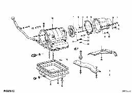 ZF 3HP12 MOUNTING PARTS/SUSPENSION