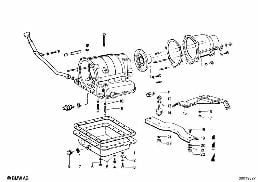 ZF 3HP12 MOUNTING PARTS/SUSPENSION