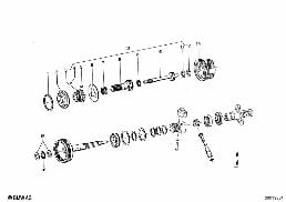 ZF 3HP12 PLANET WHEEL SET