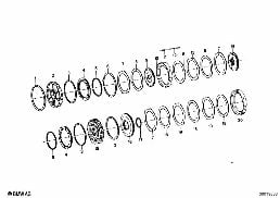 ZF 3HP12 BRAKE CLUTCH C/C'/D
