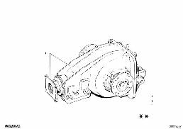 REAR-AXLE-DRIVE diagram for BMW 1502-2002tii 2002